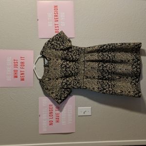 Peplum dress with pockets